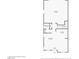 Detailed floor plan showcasing the layout of the lower level, kitchen, garage, and living spaces at 711 Florence Isle Ave, Henderson, NV 89015