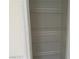 Linen closet with wire shelves at 8000 Badura Ave # 1168, Las Vegas, NV 89113