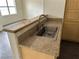 Kitchen sink with stainless steel faucet and granite countertops at 8000 Badura Ave # 1168, Las Vegas, NV 89113