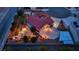 An aerial view of this beautiful home showcases its spacious lot, private backyard, and inviting outdoor spaces at 9180 Mohawk St, Las Vegas, NV 89139