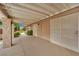 Covered back patio providing shade and access, perfect for relaxation or storage at 9180 Mohawk St, Las Vegas, NV 89139