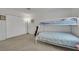 Neutral bedroom features a bunk bed and spacious closet for ample storage and organization at 9180 Mohawk St, Las Vegas, NV 89139