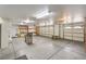 Two car garage features shelving, storage, and plenty of space for vehicles and projects at , Pahrump, NV 89061
