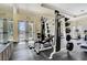 Well-equipped gym featuring weight machines and free weights, perfect for residents to maintain an active lifestyle at 10372 Timber Canyon Ave, Las Vegas, NV 89129