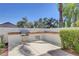Outdoor kitchen with a stainless steel grill, cabinetry, and a concrete patio at 10372 Timber Canyon Ave, Las Vegas, NV 89129