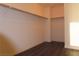 Walk-in closet with shelf and clothing rack at 117 Logan Pond Way, North Las Vegas, NV 89084
