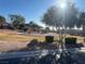 Community playground area featuring play structures and maintained grassy area at 117 Logan Pond Way, North Las Vegas, NV 89084