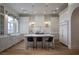 Spacious kitchen features an island with barstool seating and modern appliances at 1610 Brock Ct, Las Vegas, NV 89117