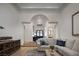 Inviting living room with an open floor plan and stylish decor at 1610 Brock Ct, Las Vegas, NV 89117
