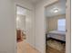A bedroom with a connected bathroom offers both convenience and privacy in one seamless space at 1721 Sweet Pea Ave, Las Vegas, NV 89183