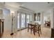 Bright dining area provides outdoor view and decor, paired with wood table set at 1721 Sweet Pea Ave, Las Vegas, NV 89183
