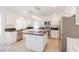 Modern kitchen with an island and stainless steel appliances at 1904 Imola Ct, Las Vegas, NV 89123