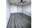 Cozy bedroom with updated flooring and a ceiling fan at 1967 N Moapa Valley Blvd, Logandale, NV 89021
