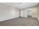 Spacious bedroom features plush carpeting, neutral paint, and a walk-in closet for ample storage space at 2080 Karen Ave # 12, Las Vegas, NV 89169