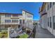 Beautifully designed apartment complex with a combination of stairs, walkways, and lush landscaping at 2080 Karen Ave # 12, Las Vegas, NV 89169