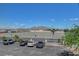 Expansive view of open parking area with mountains in the distance under a clear sky at 2080 Karen Ave # 12, Las Vegas, NV 89169