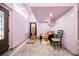Open-concept living area with door access and marble flooring, perfect for relaxing at 2807 Hermosa St, Las Vegas, NV 89169