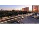 Incredible city view features the Sphere, Wynn, and other landmarks with blurred lights on the road at 360 E Desert Inn Rd # 807, Las Vegas, NV 89109