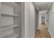 Hallway with wood floors and access to rooms at 4061 W Eldorado Ln, Las Vegas, NV 89139