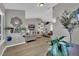 Spacious and inviting living room with hardwood floors and nice decor at 4617 Mancilla St, Las Vegas, NV 89130