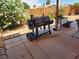 Outdoor grill area on concrete patio, perfect for outdoor cooking and dining at 542 Bonelli Ave, Overton, NV 89040