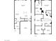Comprehensive floor plan showcasing the layout of both floors, including room dimensions and spatial relationships at 5661 Brimstone Hill Ave, Las Vegas, NV 89141