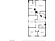 Second floor plan of a home featuring a primary bedroom, walk-in closet, multiple bedrooms, and a laundry room at 5661 Brimstone Hill Ave, Las Vegas, NV 89141