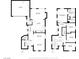 Detailed floor plan showcasing the layout of the home, including room dimensions and flow at 5854 Willow Trace Ave, Las Vegas, NV 89139