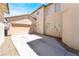 Spacious two-car garage and wide driveway, offering ample parking space and convenience at 5854 Willow Trace Ave, Las Vegas, NV 89139