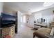Spacious main bedroom features dual closets and a luxurious vanity area at 5854 Willow Trace Ave, Las Vegas, NV 89139