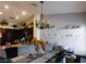 Dining area with decorative accents and a view of the kitchen at 6201 E Lake Mead Blvd # 218, Las Vegas, NV 89156