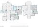 Detailed floor plan showcasing layout of rooms on first and second floors at 7625 Coley Ave, Las Vegas, NV 89117