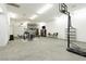 Garage converted to a home gym with workout equipment at 7625 Coley Ave, Las Vegas, NV 89117