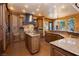 Gourmet kitchen equipped with stainless steel appliances and granite countertops at 7625 Coley Ave, Las Vegas, NV 89117