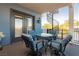 Inviting patio features seating, spiral staircase, and scenic views, perfect for outdoor relaxation at 7625 Coley Ave, Las Vegas, NV 89117