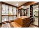 Spacious walk-in closet with custom shelving and a center island at 7625 Coley Ave, Las Vegas, NV 89117