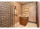 Small wine cellar with metal rack and display cabinet at 7625 Coley Ave, Las Vegas, NV 89117