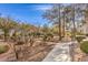 Scenic view of the meticulously maintained community grounds at 7912 Foxwood Pl # 104, Las Vegas, NV 89145