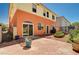 A two-story home with a large, landscaped backyard and patio at 7920 Aviano Pines Ave, Las Vegas, NV 89129