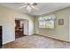 Versatile flex room with tile floor, garden window and access to the workspace at 7920 Aviano Pines Ave, Las Vegas, NV 89129