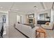 Bright living room with fireplace and neutral color palette at 7986 Merlewood Ave, Las Vegas, NV 89117