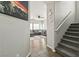 Home entryway features stylish decor leading to the living area and staircase at 914 Appaloosa Hills Ave, North Las Vegas, NV 89081