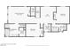 Upper level floor plan with primary bedroom, bathroom, loft, laundry room and additional bedrooms at 914 Appaloosa Hills Ave, North Las Vegas, NV 89081