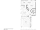 Detailed floor plan showcasing the layout of the home's rooms, including the kitchen, living room, and bedrooms at 9522 Arrowhead Falls Ct, Las Vegas, NV 89148
