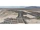 Aerial of a new community in a developing area at 9605 Oliver Hills Ave, Las Vegas, NV 89143