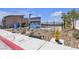 Sign for Axel at Sunstone Lennar Models with a future community pool at 9605 Oliver Hills Ave, Las Vegas, NV 89143