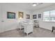 Bright office features large window, neutral carpet, and white desk at 9605 Oliver Hills Ave, Las Vegas, NV 89143