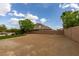 Backyard features an expansive lot with space for entertainment and recreation opportunities at 9749 Glistening Brook Ct, Las Vegas, NV 89149