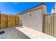 Fenced patio at 10078 Delicate Dew St, Las Vegas, NV 89183