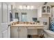 Bathroom featuring a single sink vanity with a long countertop at 1057 Neil Armstrong Cir, Las Vegas, NV 89145